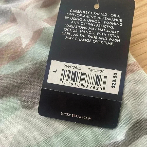 🆕Lucky🍀Brand Camo Muscle Tank Top🆕 - Picture 9 of 9